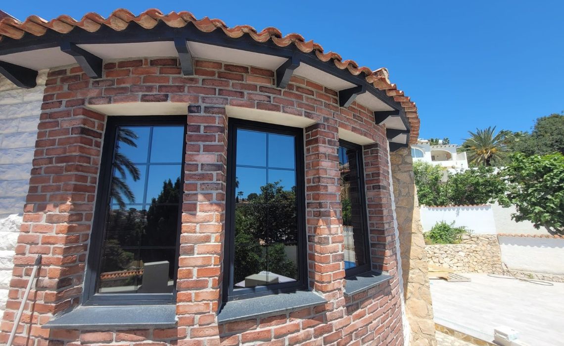 Residential window film installation on the Costa Blanca