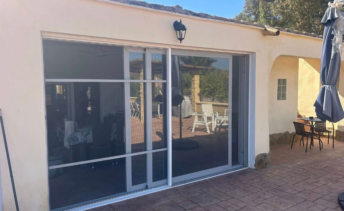 Solar control window film to help reduce solar heat in homes in Southern Spain