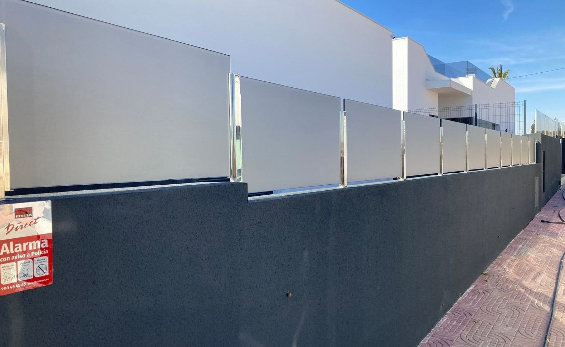 Frosted window film for privacy in bathrooms and office interiors